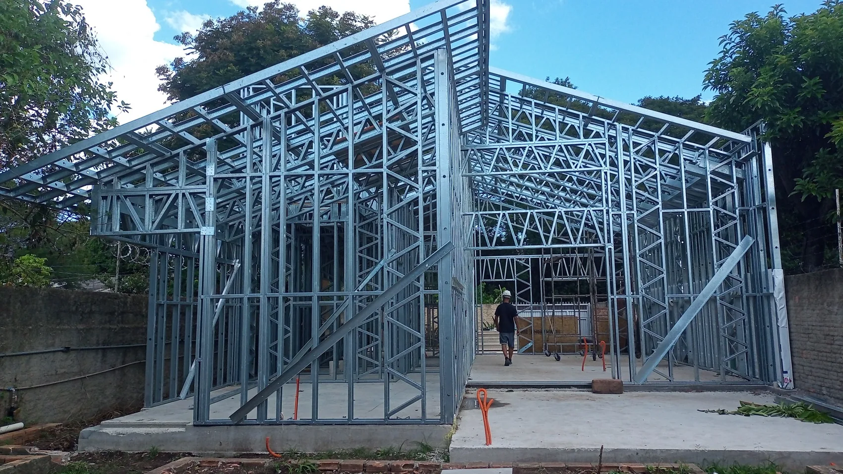 Estrutura principal em Light Steel Frame